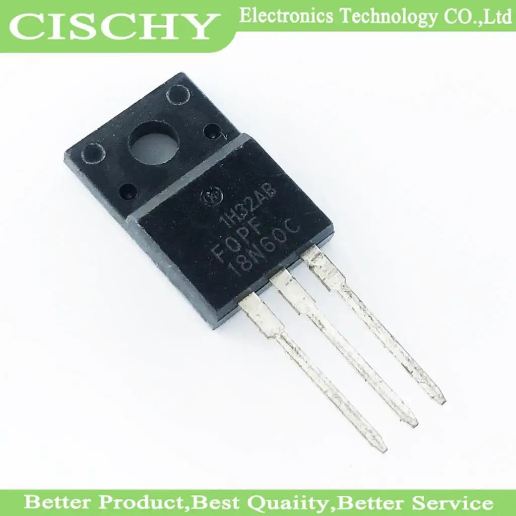 5pcs/lot FQPF18N60C FQPF18N60 18N60 TO-220F new original Immediate delivery In Stock