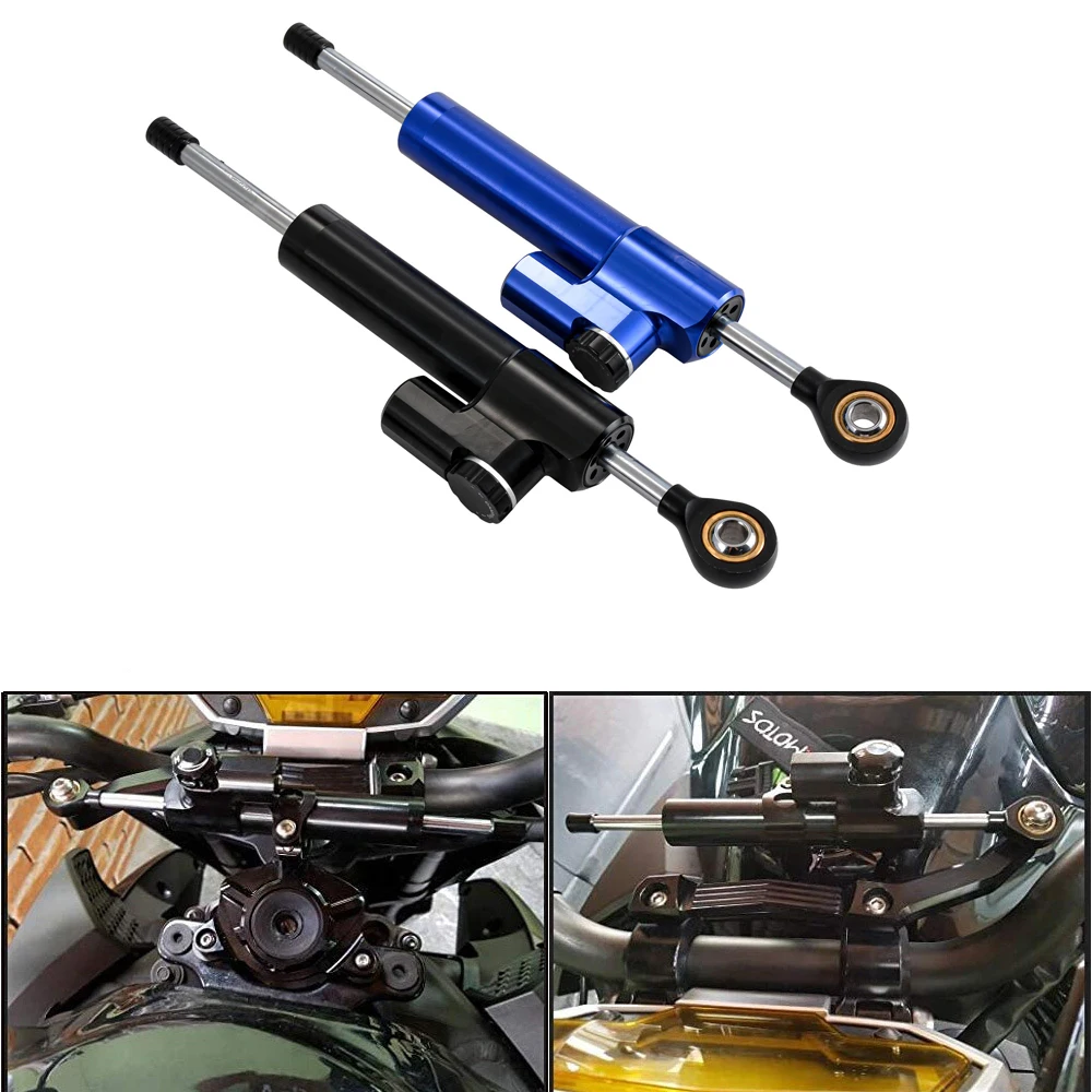 

Motorcycle Modificated Titanium CNC Direction Damper Steering Damping 255mm Buffer Anti-Shake Balancer Handle Bar Shock Absorber