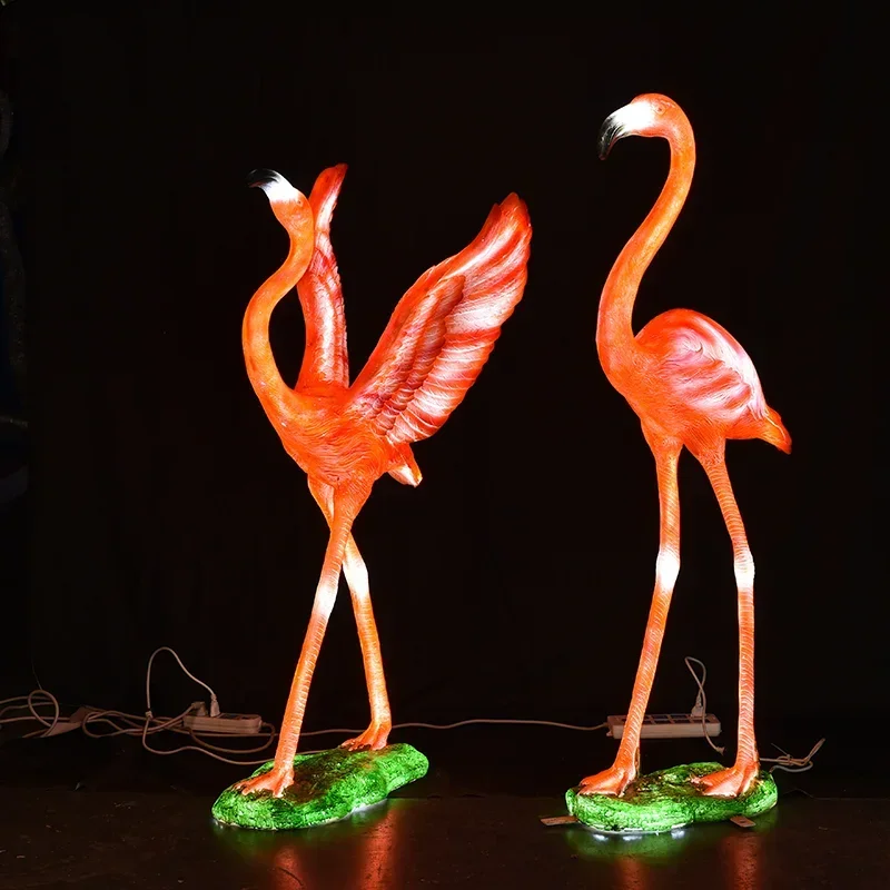 Light up fiberglass sculptures, elephant light fiberglass sculptures