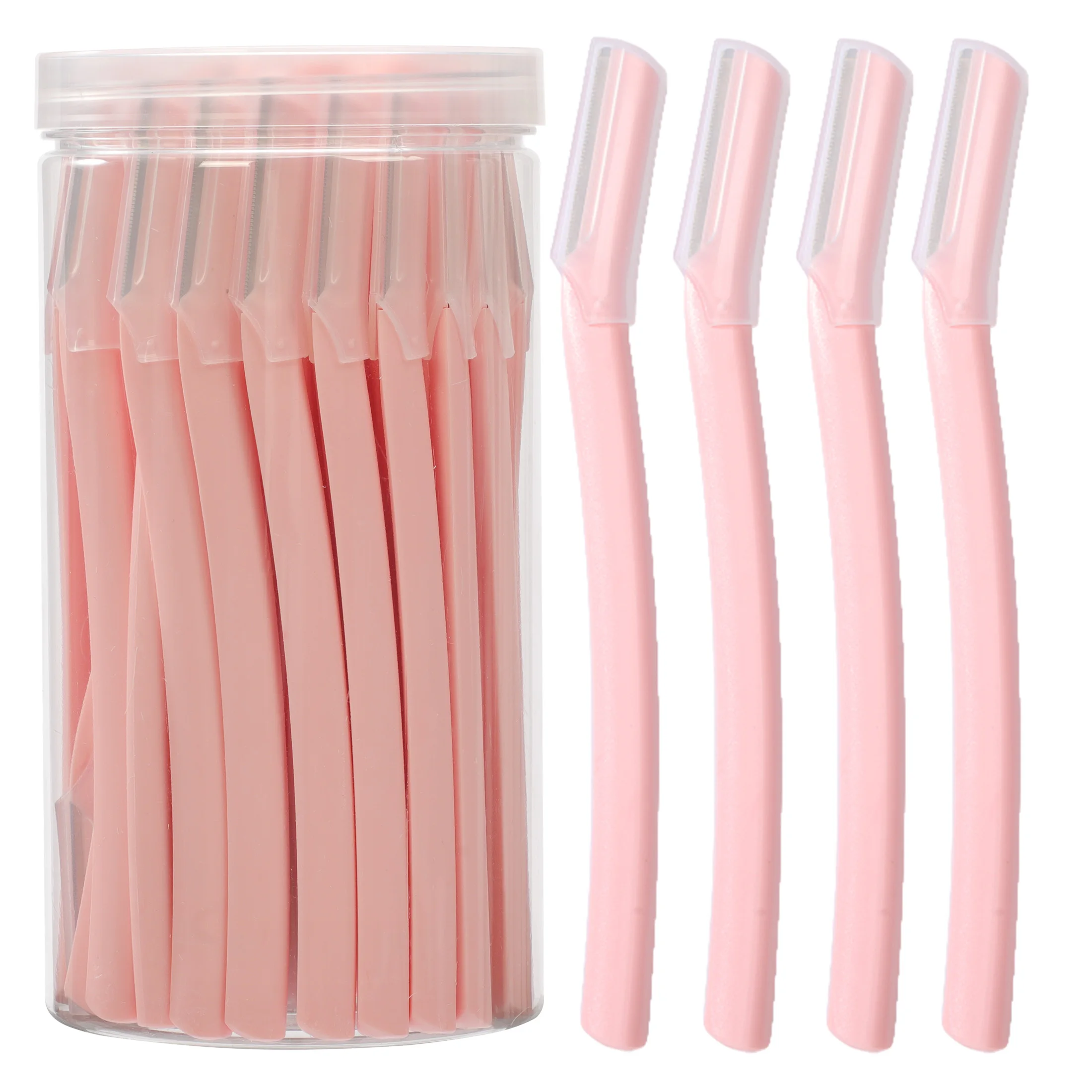 5/10/24pcs Eyebrow Trimmer Knives Portable Face Razor Hair Remover Eye Brow Epilation Hair Removal Cutter Shaver Blades Makeup