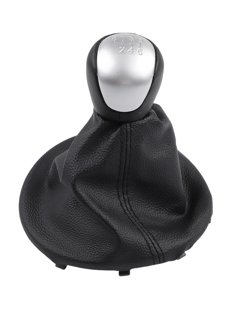Shift Knob Protector for Manual Transmission For Kia Forte For Cerato 2009 2013 with Robust Leather and ABS Materials