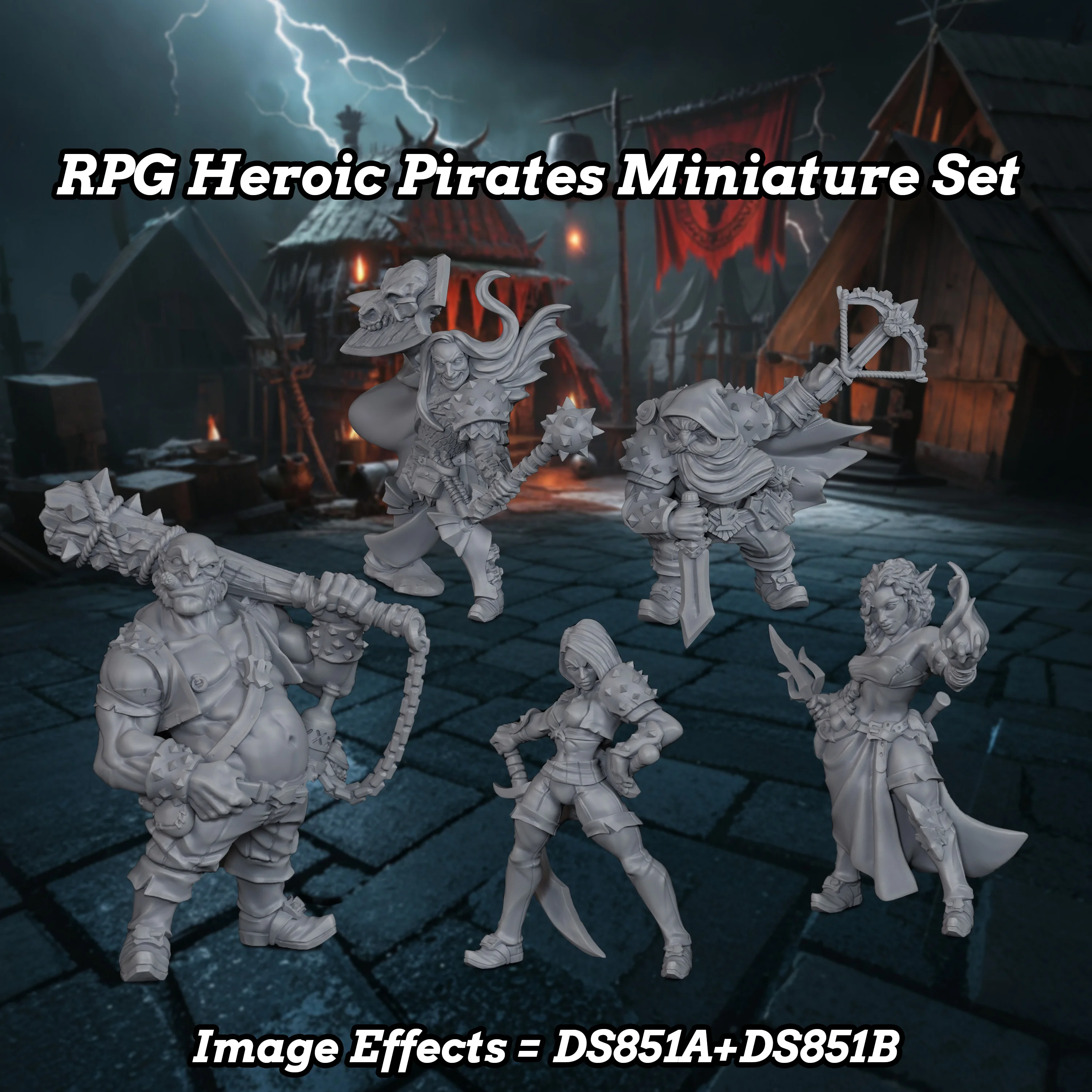 Fantasy Miniature | Fantasy Models for Epic Tabletop RPG Adventures, Detailed TTRPG Accessories