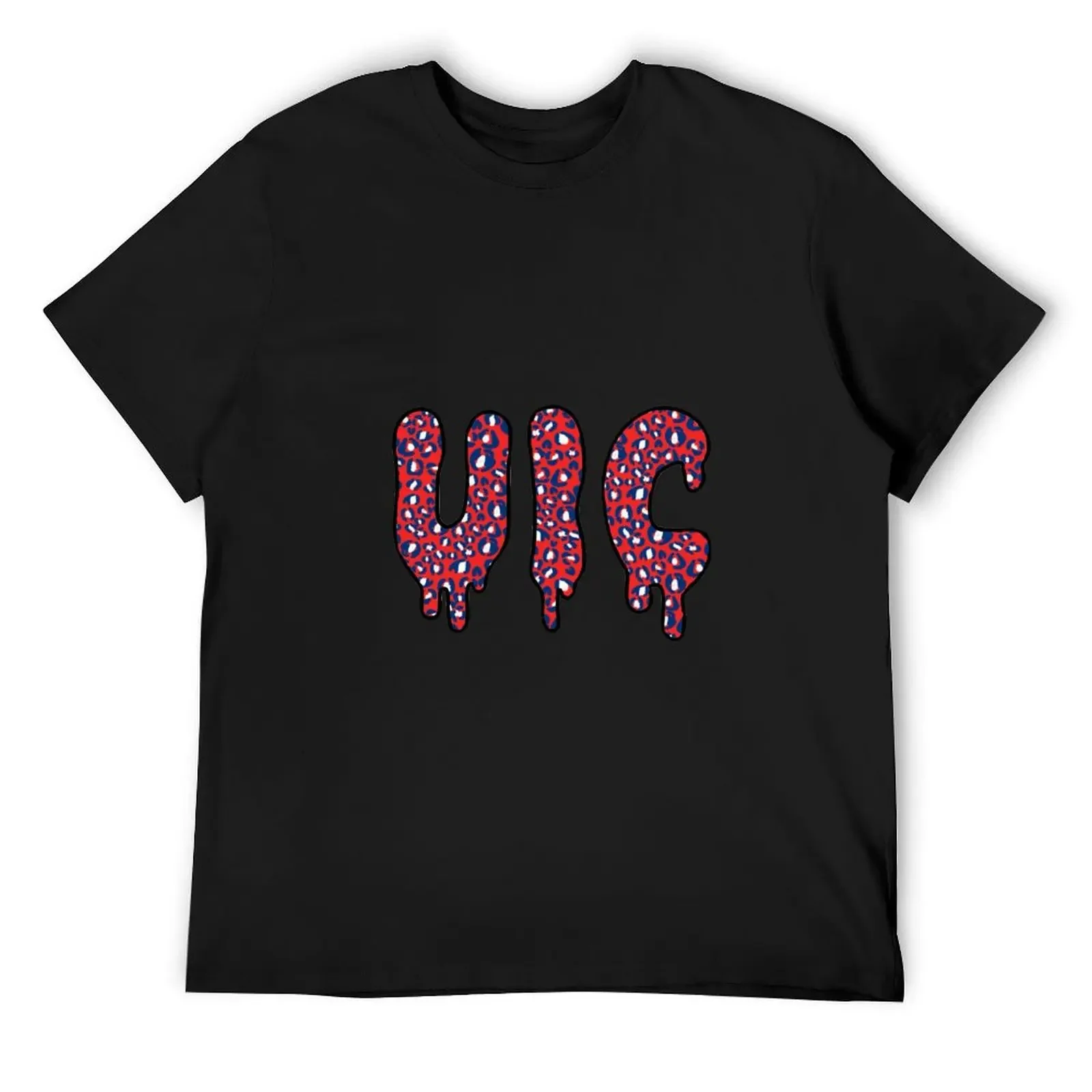 

UIC Cheetah Drip T-Shirt quick-drying shirts graphic hippie clothes Men's t-shirts