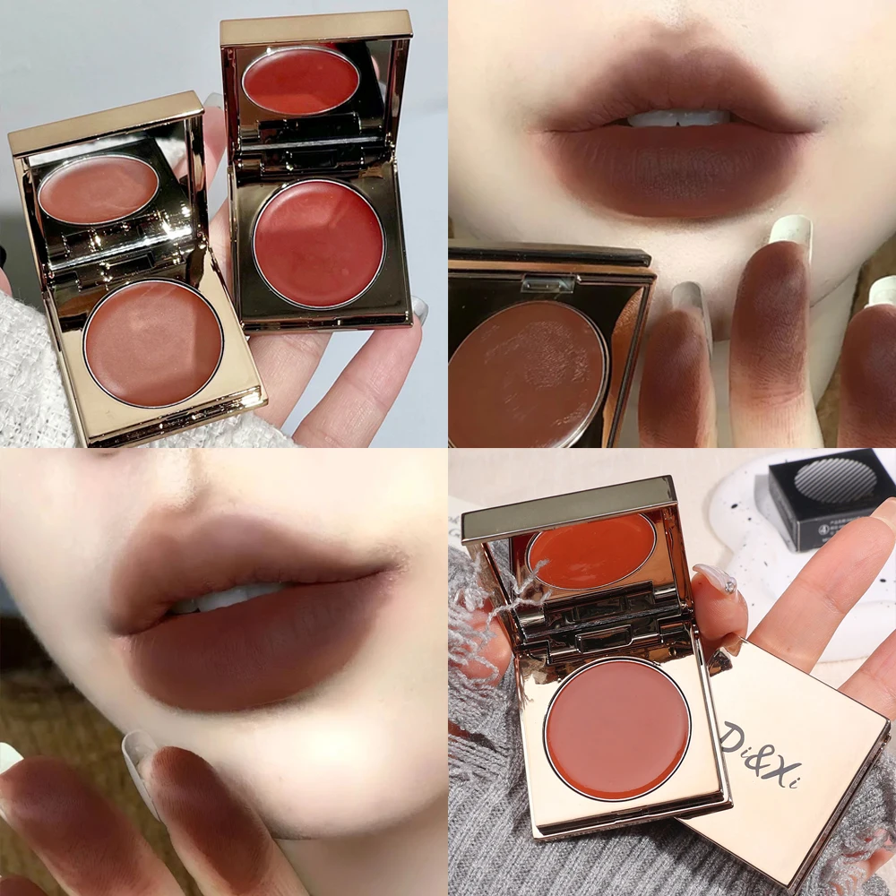 Rouge à lèvres 2 en 1, fard à barrage, crème, imperméable, durable, multi-usages, joues, yeux, lèvres, maquillage femme, éclaircissant, cosmétiques