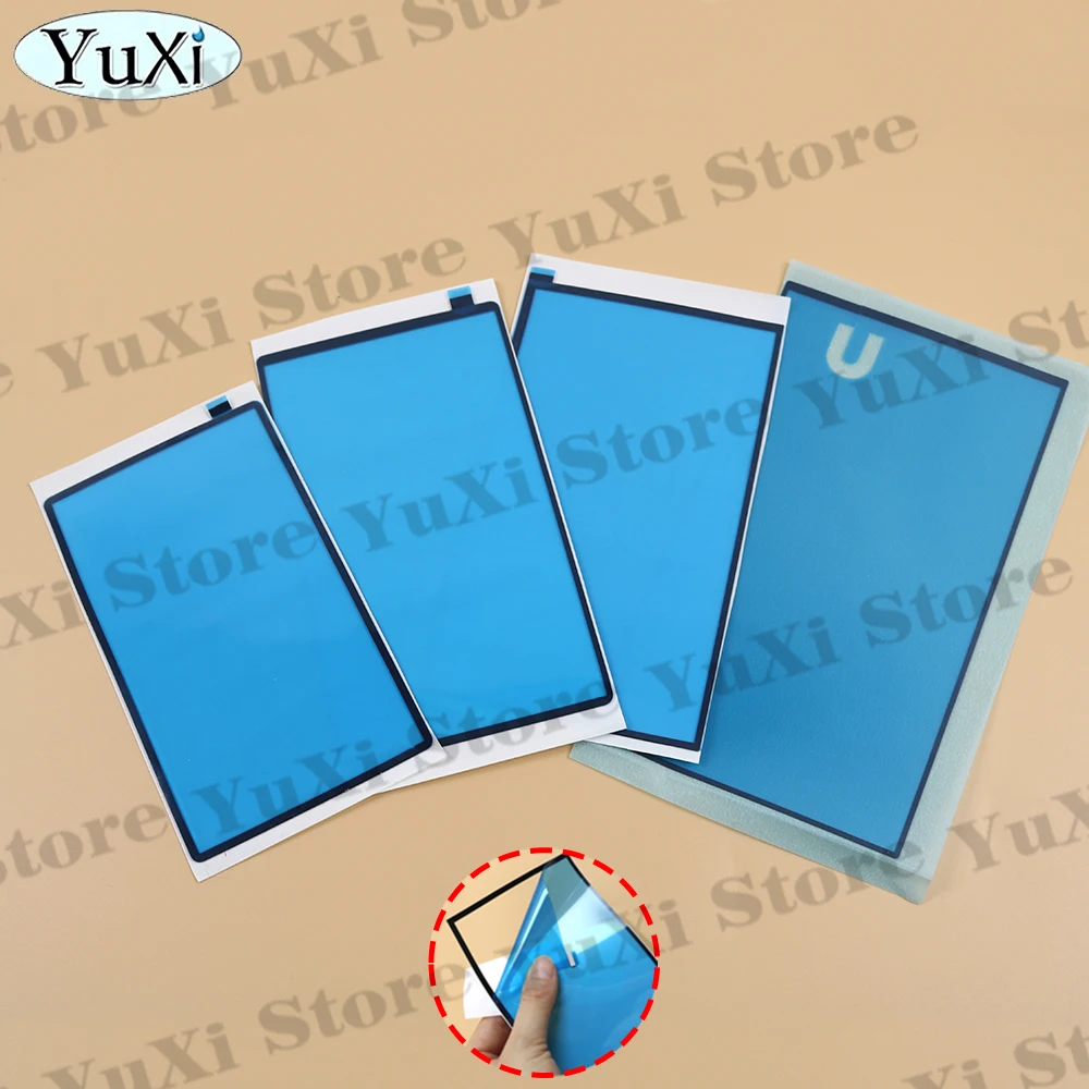For Switch Lite Oled Host LCD Touch Screen Dustproof Sponge Pad Double Sided Adhesive Pad Rubber Frame Sticker for NS Game