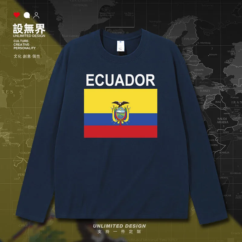 Republic of Ecuador Ecuadorian mens t shirt streetwear Short Sleeve shirts clothing brands sporting sports gyms clothes summer