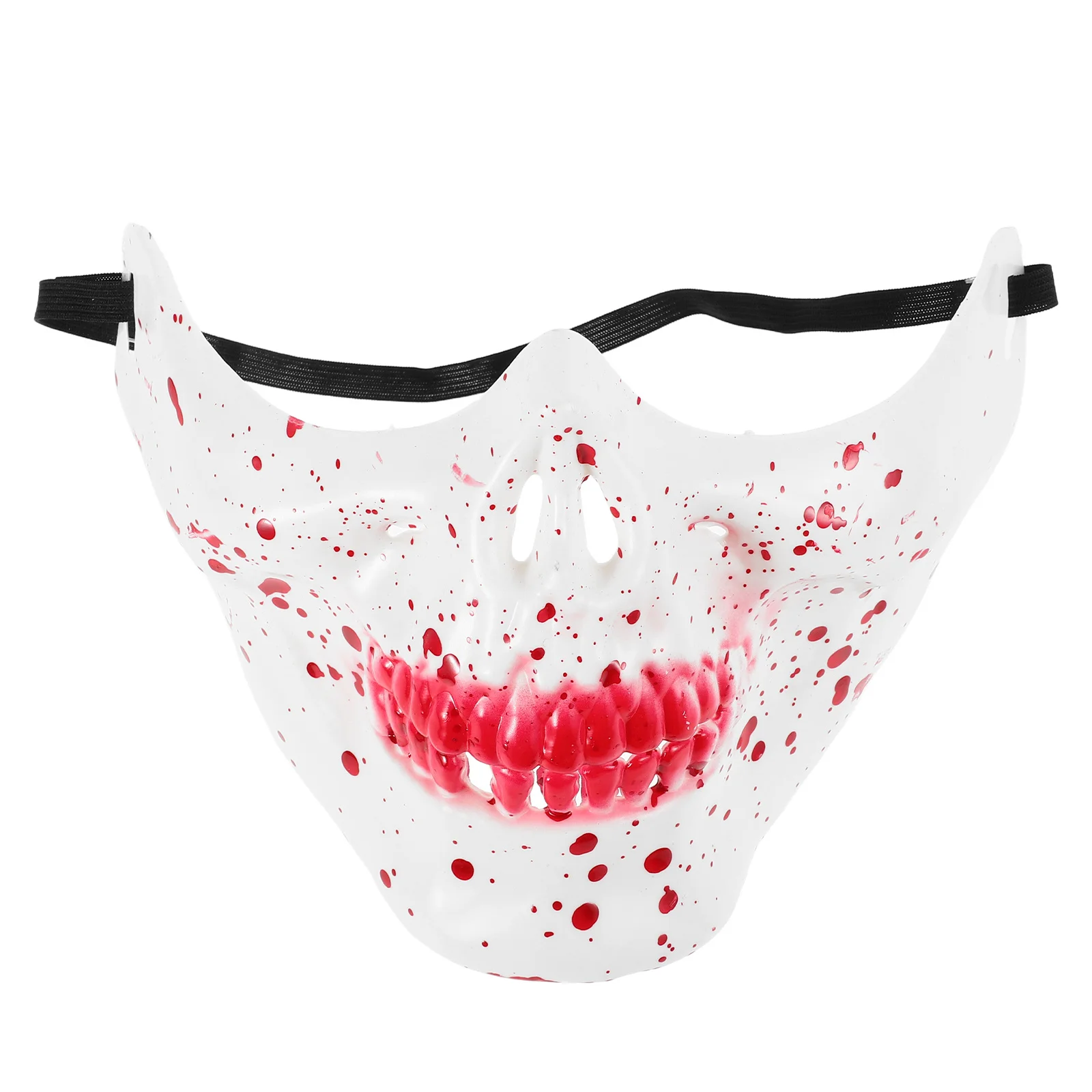 

Halloween Skull Half Face Mask Bloody Realistic Masquerade Costume Party Scary Halloween Mask for Men Women Cosplay