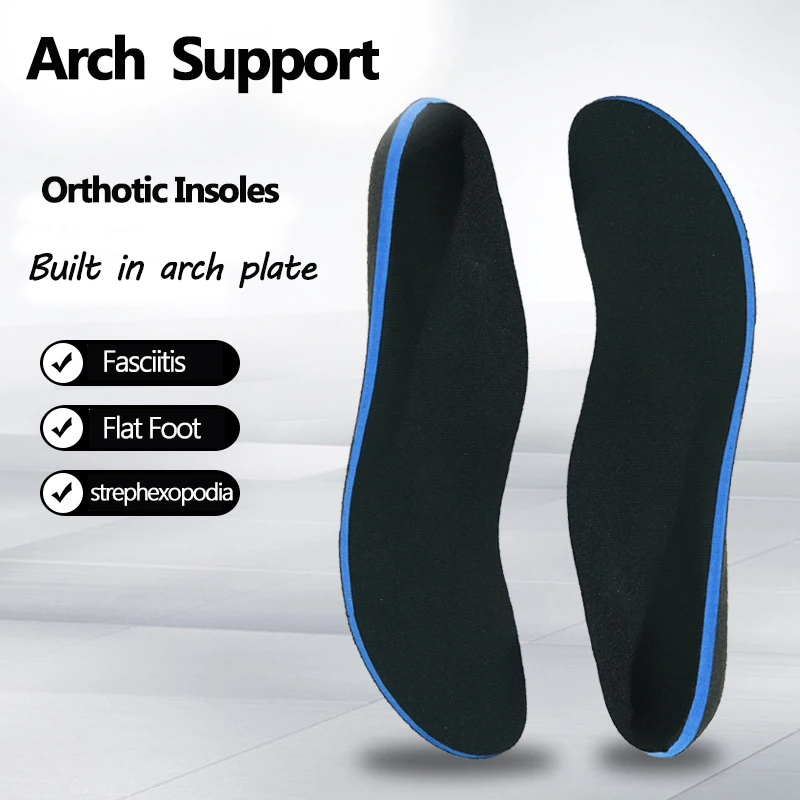 

Premium Sports Shoes Orthotic Inserts Arch Support Plantar Fasciitis Insoles Flatfoot for Men and Women Shoes Orthopedic Insole