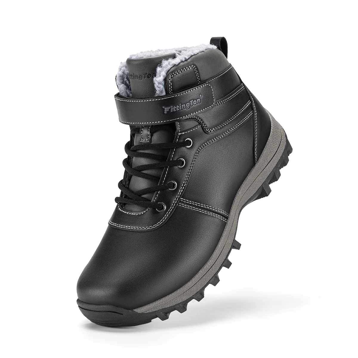 

Fittington Snow Boots for Men Winter Boots Wide Fit -15℃ Cold-proof Warm Thick Lined Outdoor Hiking Shoes Men's Winter Footwear