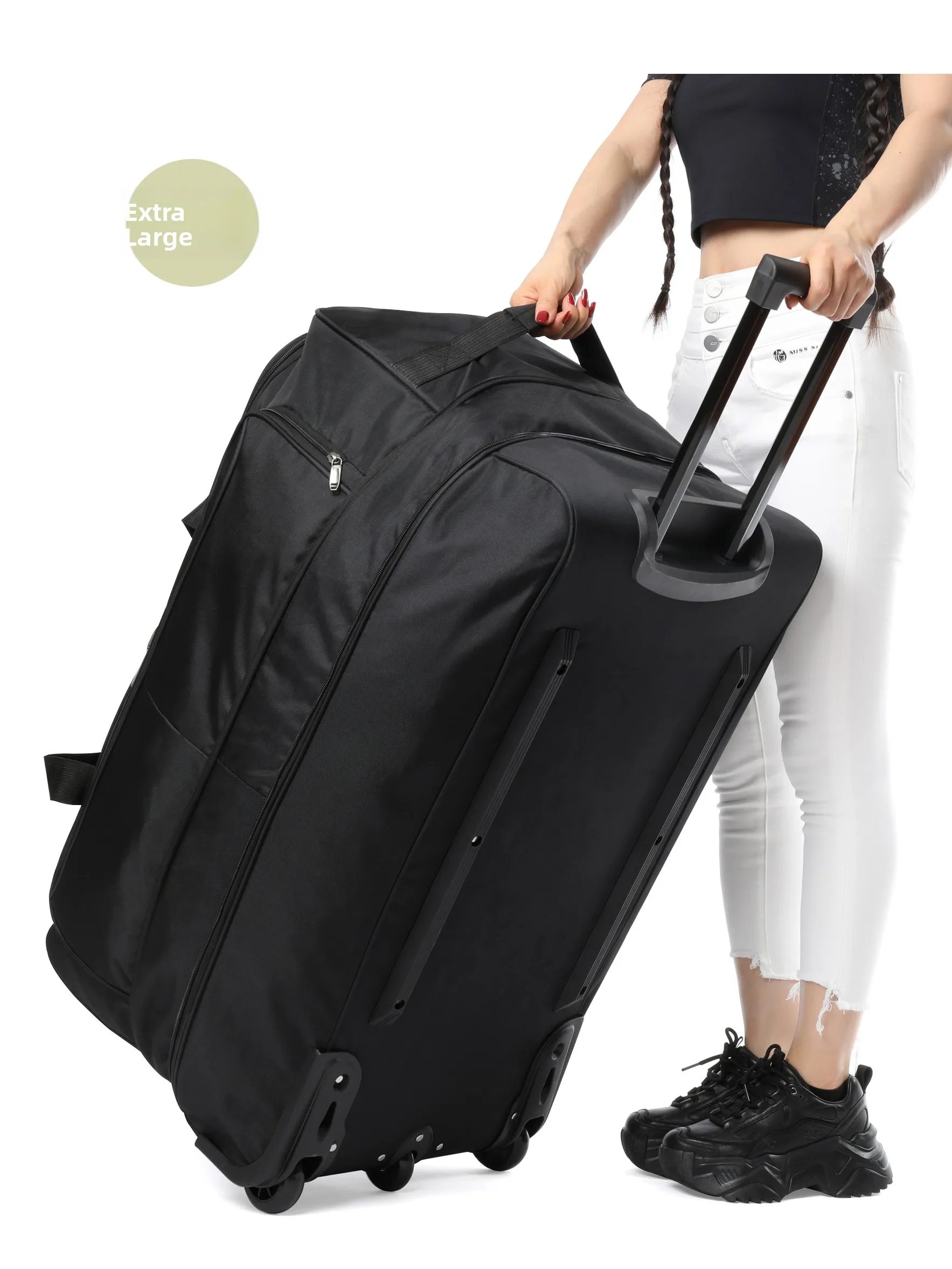 

Большая дорожная сумка из ткани быка емкости с расширенным стержнем, складная для мужчин, для длинных и влажных условий эксплуатации.