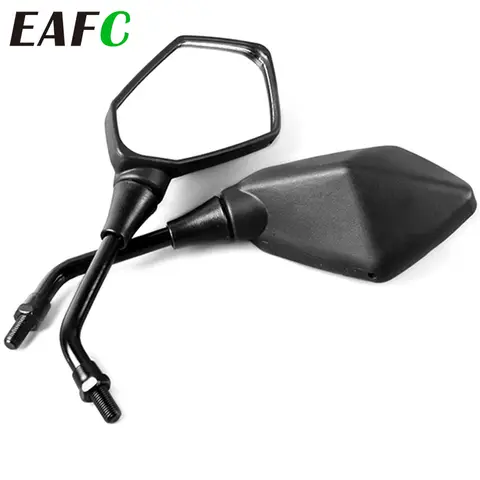 Universial 8mm 10mm 오토바이 미러 스쿠터 전자 자전거 백미러 2 개/짝 Electromobile 뒷면 볼록 거울