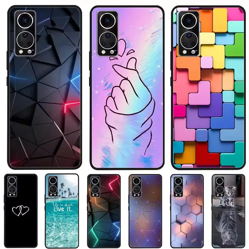 Para ZTE Axon 30 5G Funda para ZTE Axon30 5G Funda de mármol Funda de teléfono de silicona suave para ZTE A2322 Axon30 6,92 "Cubierta Coque Axon 30S