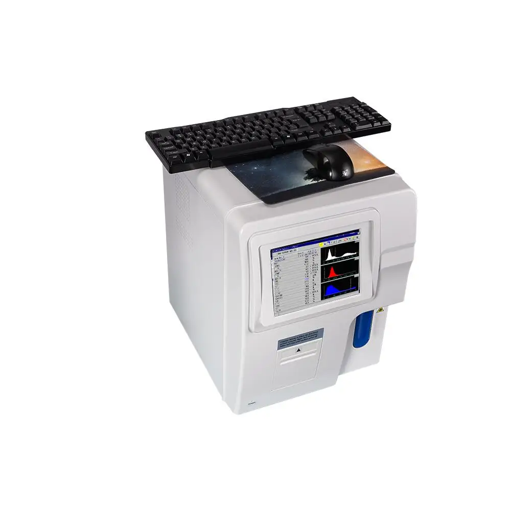 New Open System Animal Three Parts Veterinary Medical Laboratory Equipment 3 Part Auto Pet Clinical Use Hematology Analyzer view 3