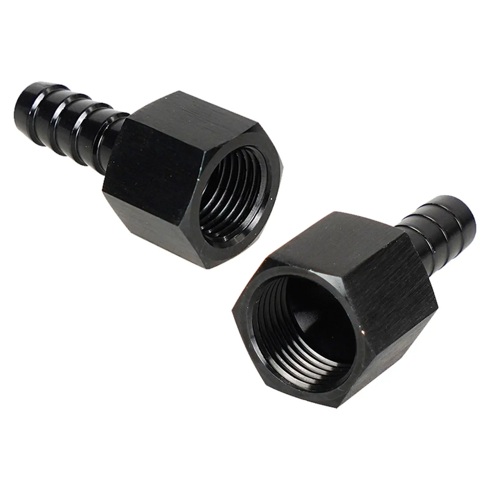 6AN to 3/8 Fuel Line Hose Fitting Universal Parts Accessories Durable Fuel Rails Adapter 6AN for Truck Easy to Install