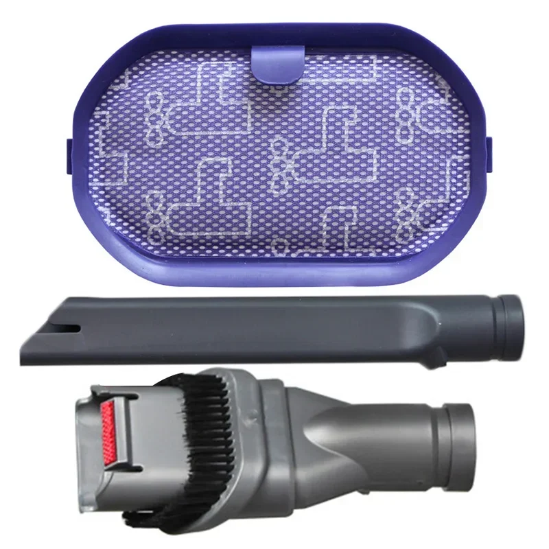 Transform Your Cleaning Routine with Crevice Tool 2 in 1 Brush Filter Kit for Dyson DC35 DC44 DC43H Vacuum Cleaner