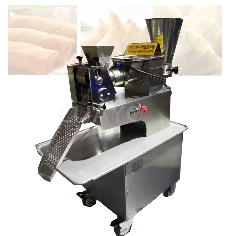 Automatic Pierogi Ravioli Samosa Spring Roll Dumpling Empanada Making Machine