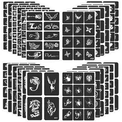 20/10/5 Sheets Tattoo Stencil Random Pattern Tattoo sticker for Woman Girl Kids Drawing Template Tattoo Stencils Kit Randomly