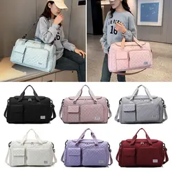 Fashion Large Capacity Travel Bags Dry Wet Separate Waterproof Luggage Shoulder Bags Business Fitness Sports Bag Men Women