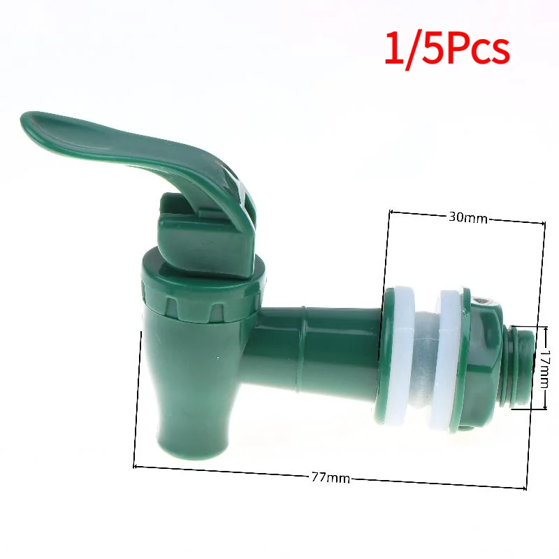 1/5Pcs Glass Bottle Jar  Water Tank Faucet 17mm PP Grain Leak Proof Faucet Water Tap With Filter Valve Water Dispenser‘