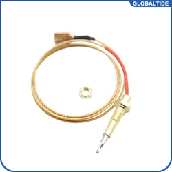 Griddle Stove Parts Temperature Sensor rod 40 45mm line 35cm 1/2/5 pcs Gas Fireplace Thermocouple
