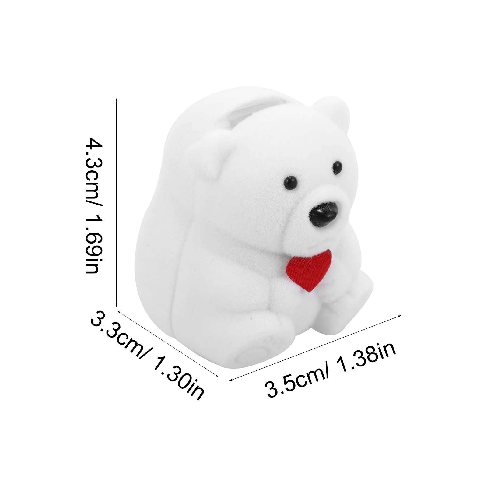 Рисунок 4 - Коробка для колец в форме медведя