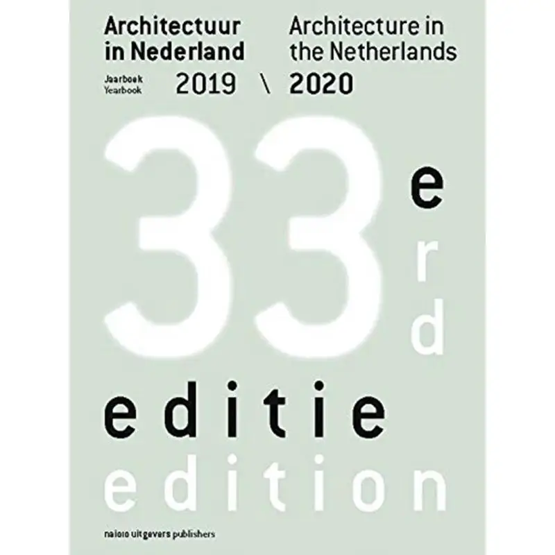 

Architecture In The Netherlands Yearbook 20192020 KHannema Nai1 Publishers 9789462085558 Book