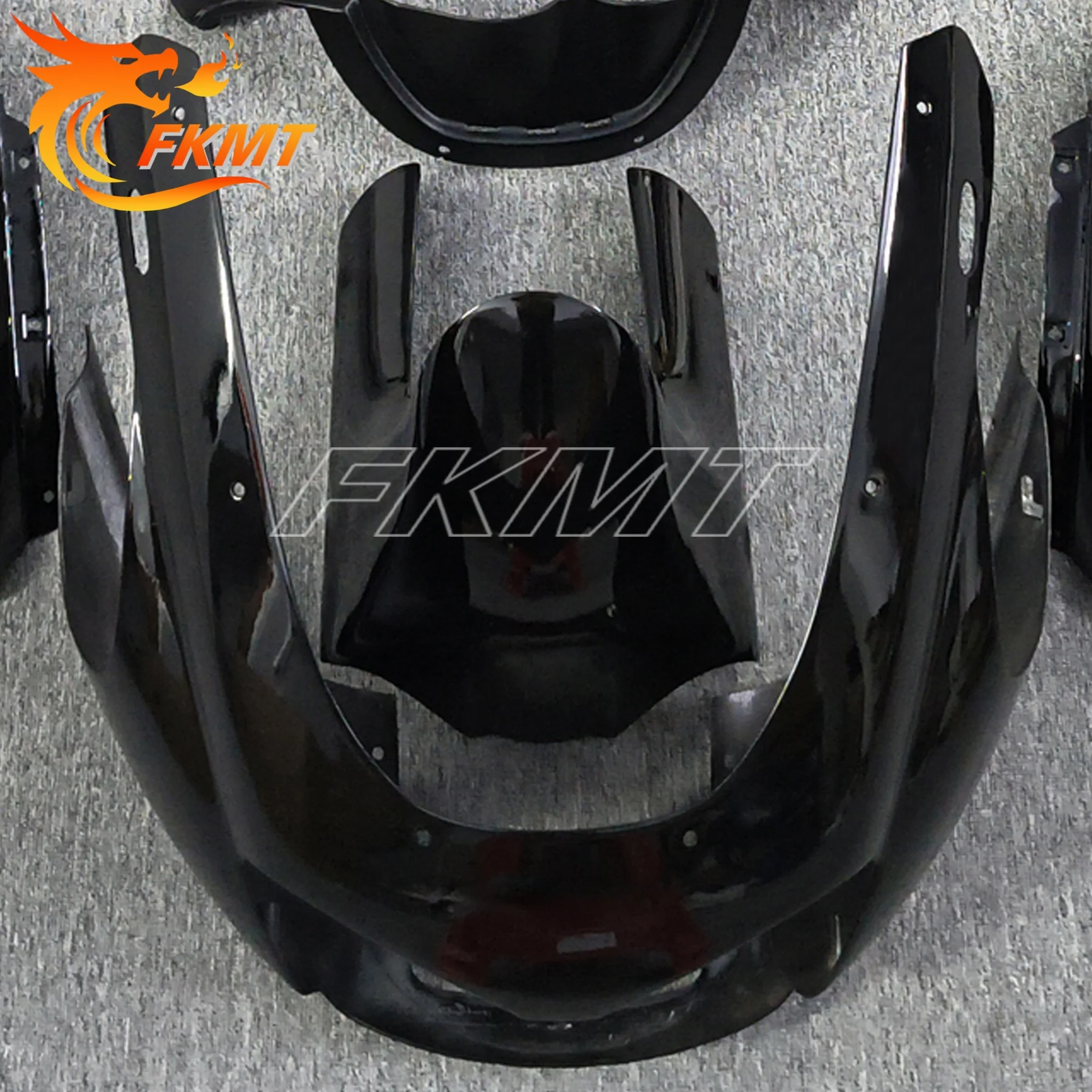 New Moto Head Front Upper Nose Injection Fairings Kit For Yamaha Thunderace YZF1000R YZF 1000R 1000 R 1997 - 2007 1999 2000 2001