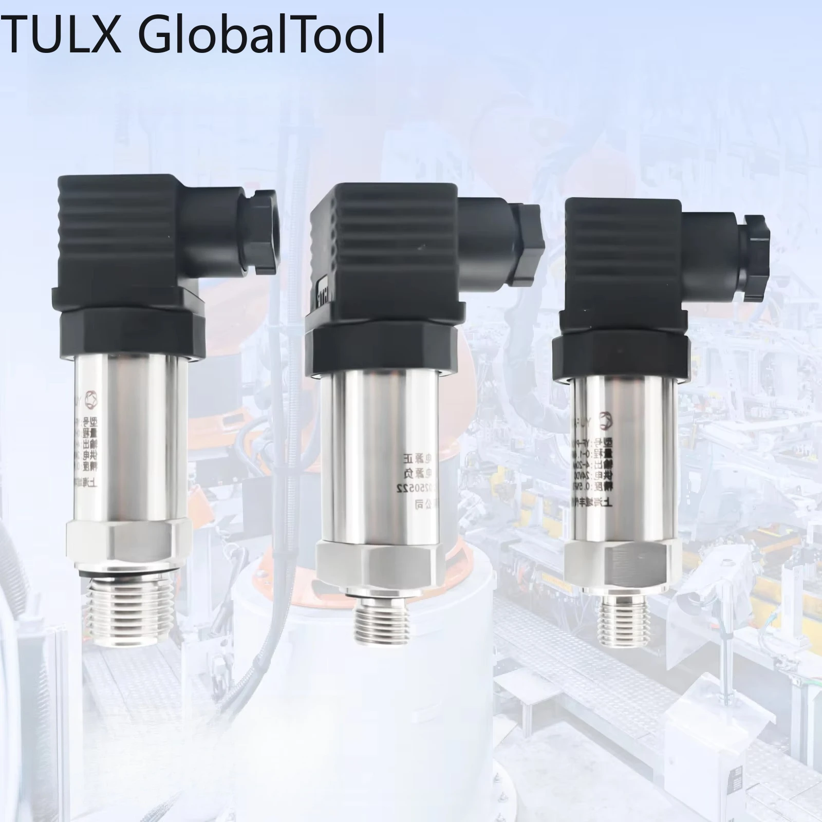 

TULX Water Air Hydraulic Pressure Measurement -100kPa to 60MPa General Diffused Silicon Pressure Sensor Transmitter4-20mA/RS485