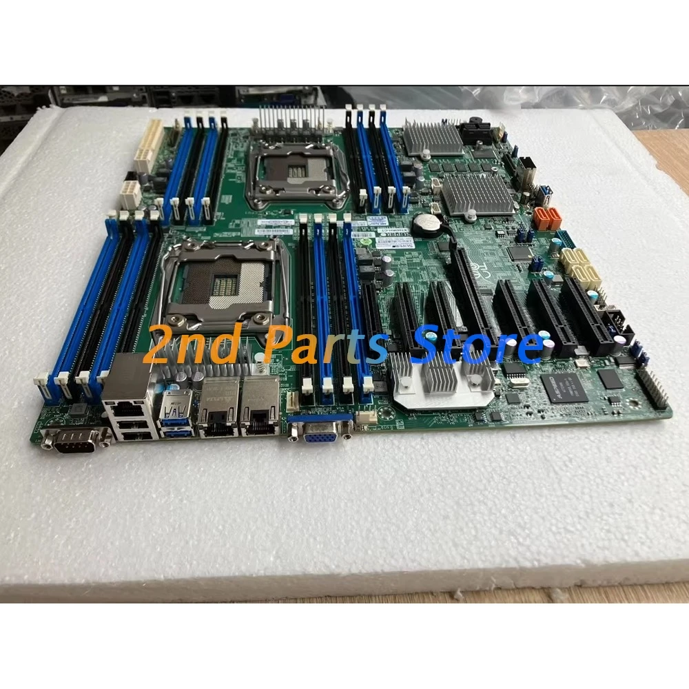 Motherboard Support E5-2600 v4/v3 Family Dual Port 10GBase-T SAS3 (12Gbps) IPMI 2.0 LGA2011 DDR4 X10DRH-CT