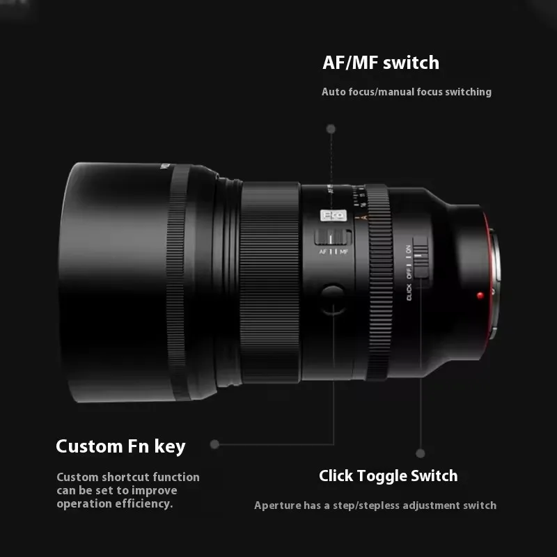 VILTROX 85 مللي متر F1.4 PRO التركيز التلقائي فتحة كبيرة عدسة صورة كاملة الإطار لسوني zve10 a7iii a6400 a6700 fx30 a7iv A7CR E Mount