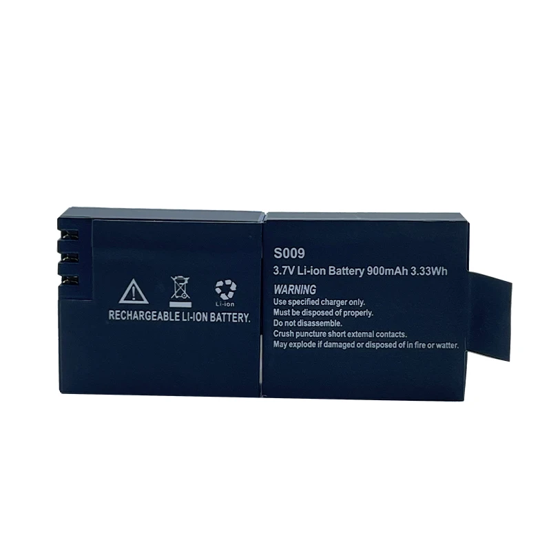 Rechargeable 3.7V 900mAh Li-ion Battery for Eken H9 SJ4000 SJ5000 SJ6000 SJ7000 SJ8000 WiFi M10 SJ5000x Sports Action Camera DV