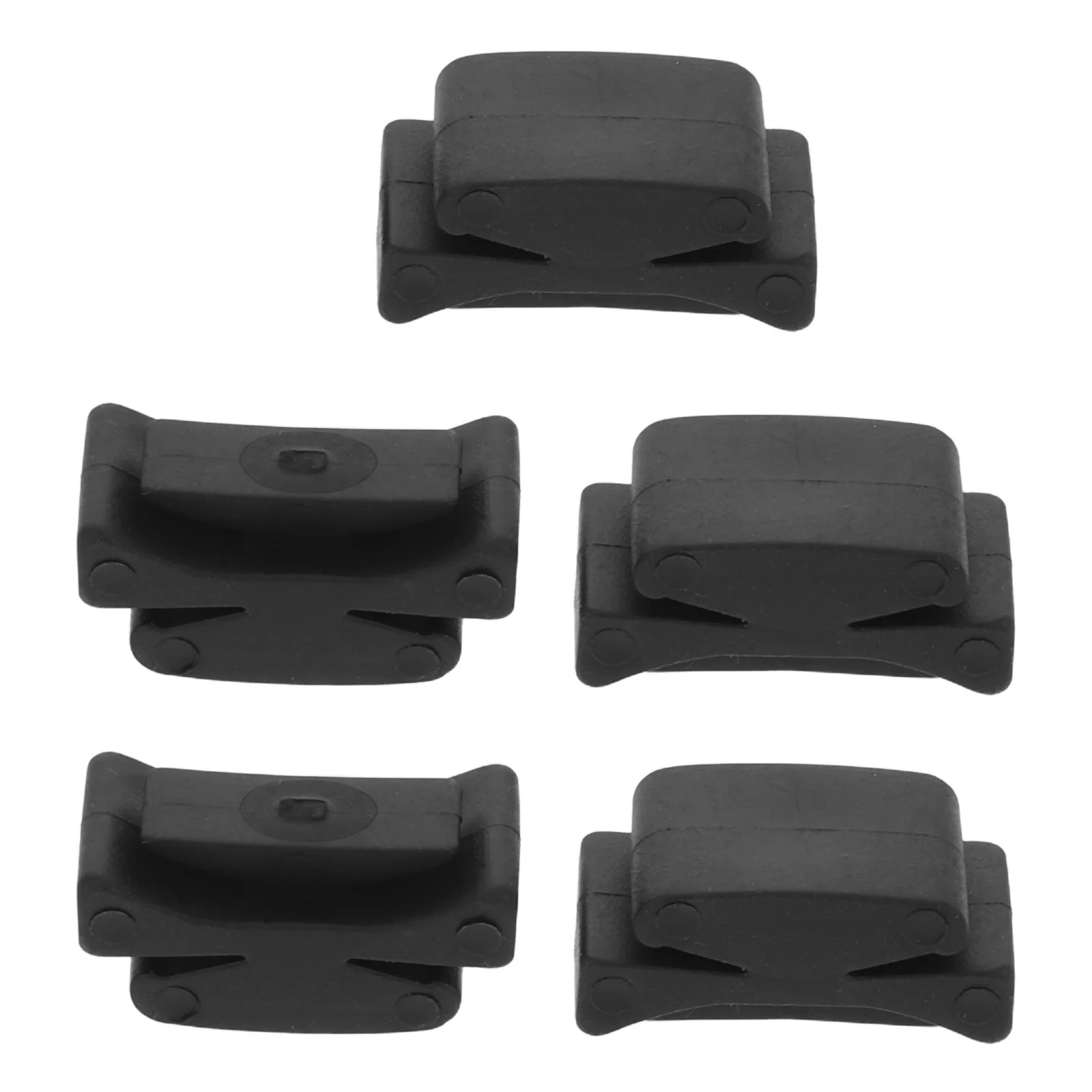 

5pcs Rubber Guitar Pick Holder Organizer For Acoustic Bass Ukulele Headstock Storage Non-Slip Plectrum Case Portable Bass Guitar