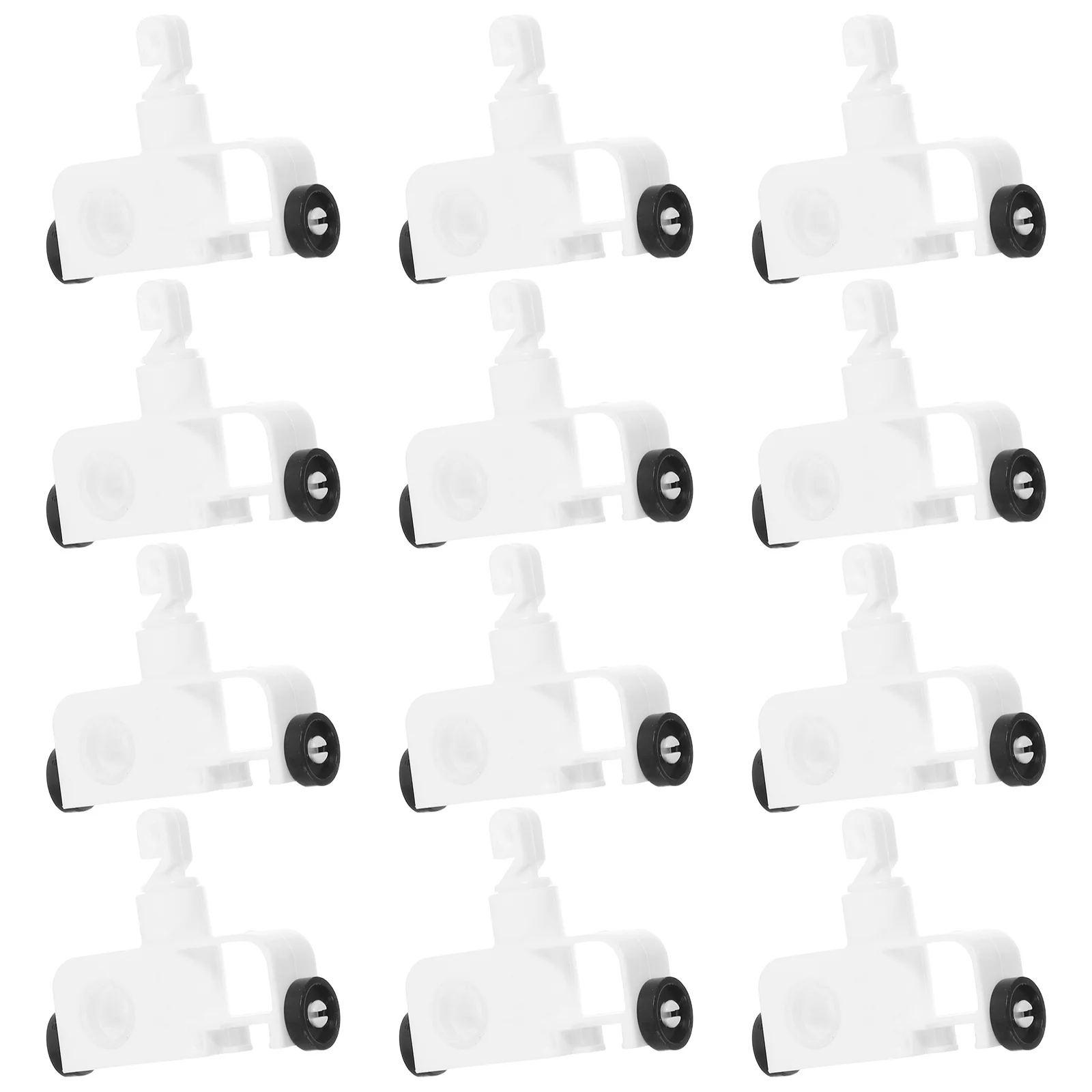 12 قطعة من قطع غيار حاملات عمودية عمودية عملية هادئة وسلسة ودعم عالي التحمل لديكور نافذة المكتب المنزلي #4