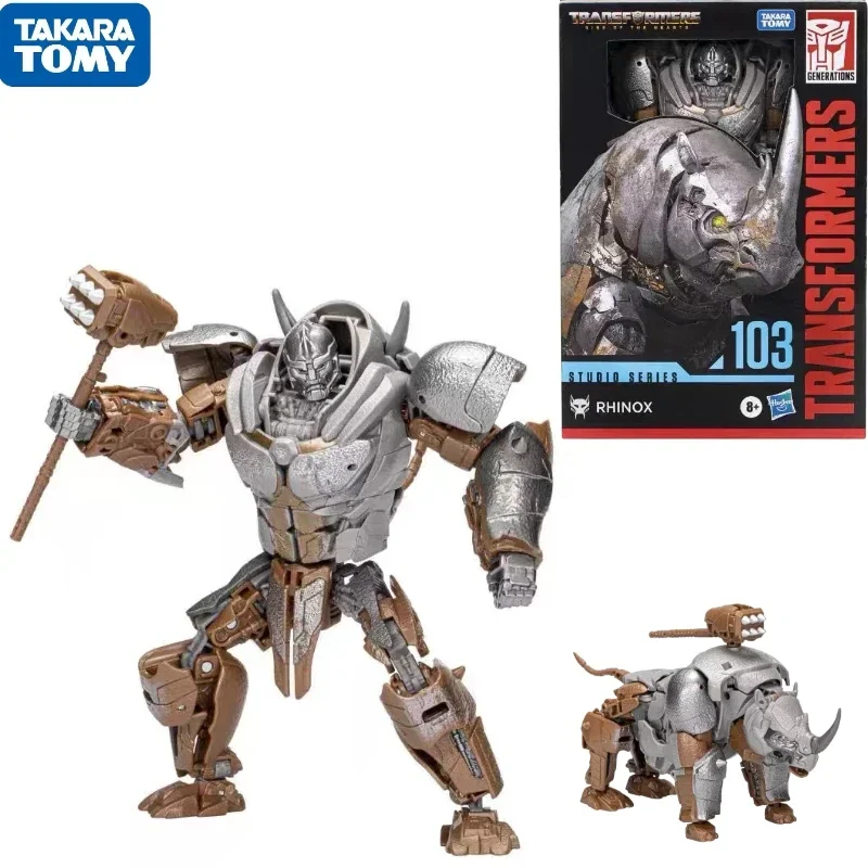 

В наличии трансформирующие игрушки TAKARATOMY SS 103 Voyager Rhinox, экшн-фигурки, коллекция игрушек, подарок