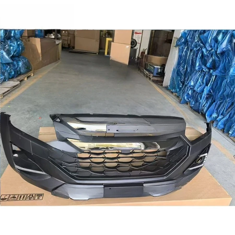 قطع غيار السيارات ملحقات السيارة الخارجية مجموعة أدوات حماية المصد الأمامي لـ Dmax 2016-2019 #5