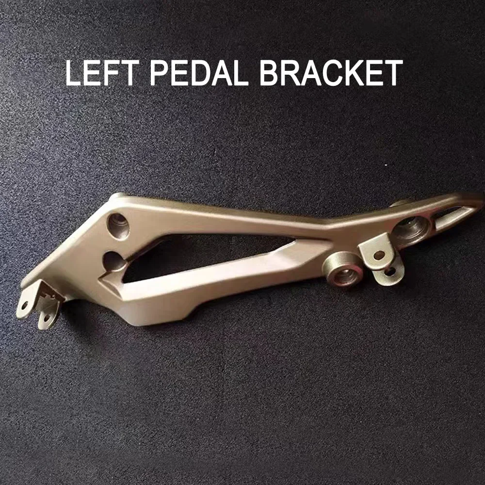 Motorcycle Fit Zontes H J G F V L Z Pedal Bracket Left and Right Aluminum Triangle New For ZONTES F / H / J / G / V / L / Z