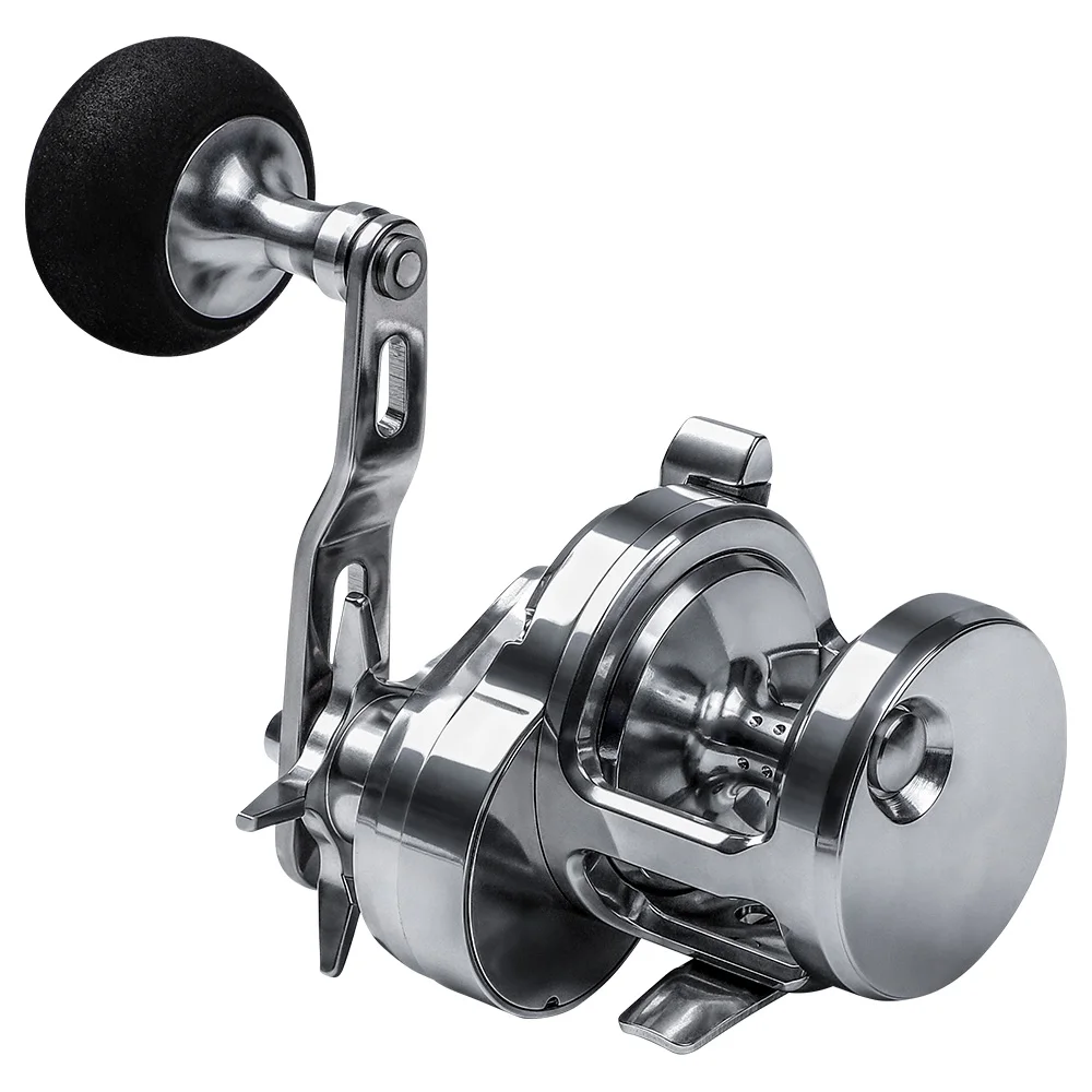 

Kishimoto 5.2:1 Overhead Big Game Fishing Reel 20kg Drag Power Slow Jigging Reels