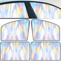 Car Side Window Curtain Sun Shade Magnetic Car Sunshade Summer Front/Back Sun Protection Cover UV Blocking Provacy Curtains