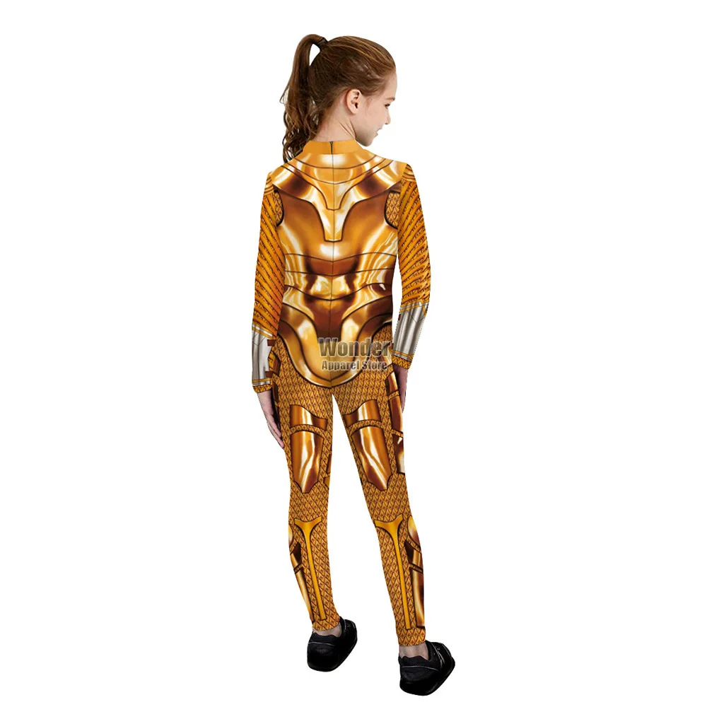 Boys Girls Punk Future Robot ET Machine 3D Printing Jumpsuit Kids Halloween Cosplay Costumes Party Role Playing Dress Up Outfit