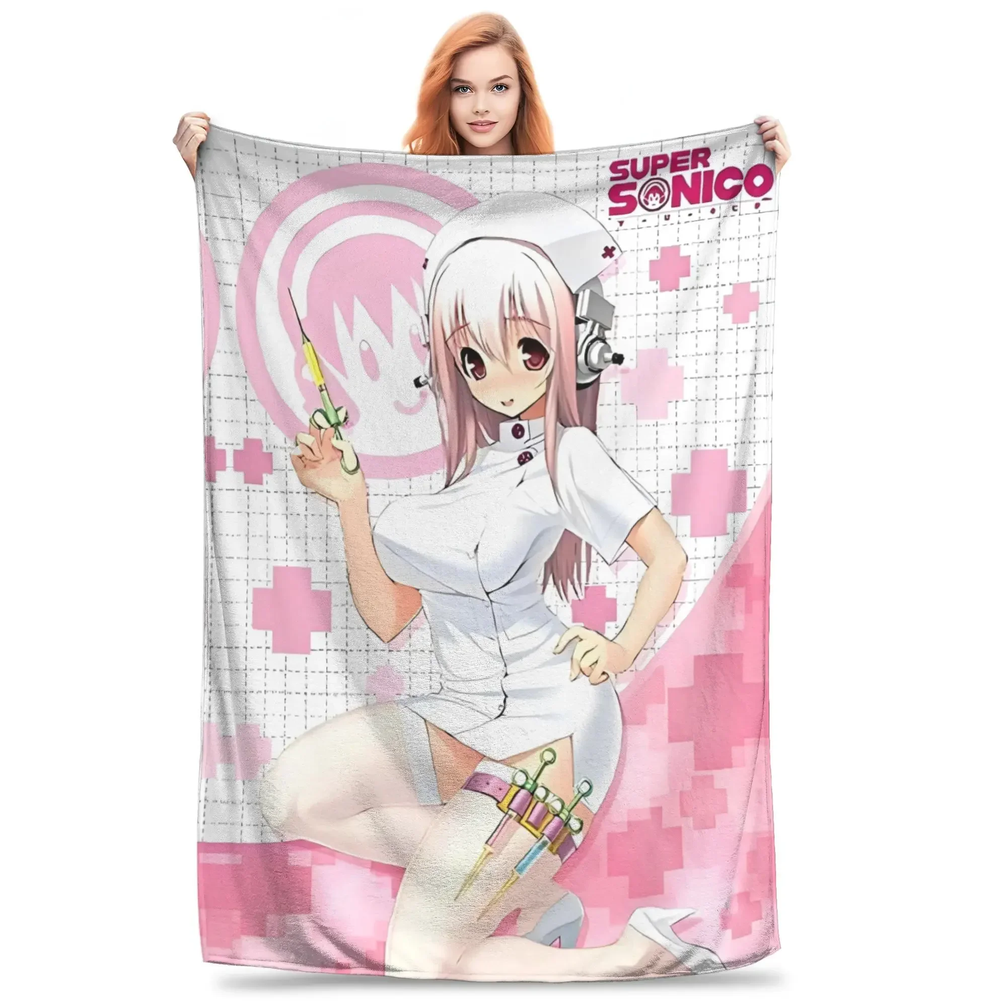 cobertor-de-flanela-anime-super-sonico-para-meninas-enfermeiras-macio-e-quente-ideal-para-o-verao-e-decoracao-de-cama