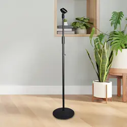 Mic Arm Support Floor Mic Stand Multipurpose Easy to Install Universal Vertical Mic Stand Mic Mount Holder for Studio Singing