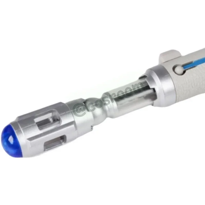 عرض تلفزيوني ساخن Dr.WHO 10Th مفك سونيك القلم مع مصباح ليد الصوت عصا سحرية عصا لمحبي الأفلام تأثيري الدعائم MN12