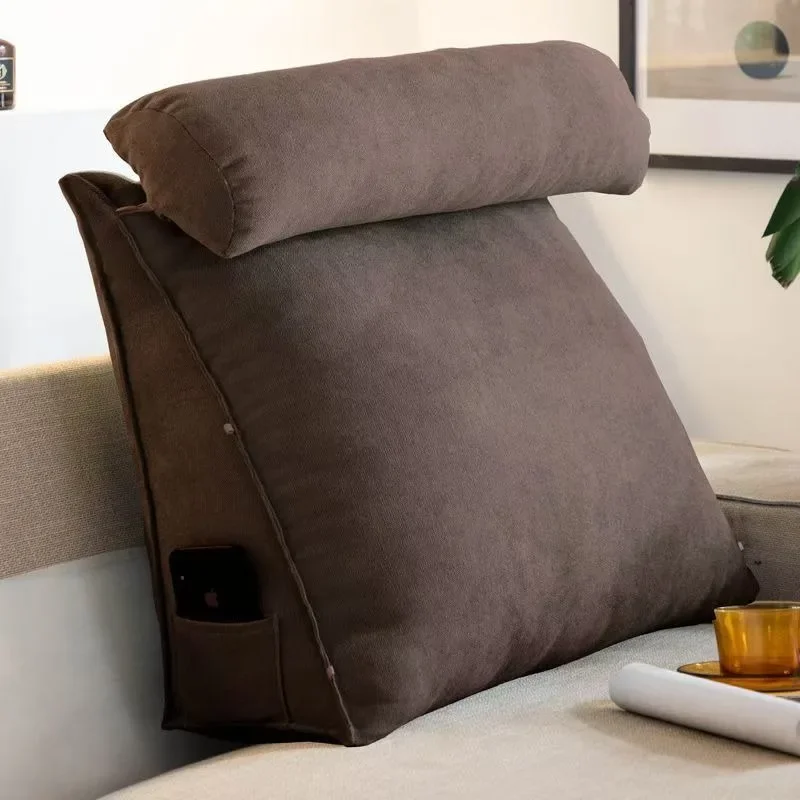 Sofa Office Nap Lumbar Back Lazy Tatami Mat Upholstered Bay Window, Sofa Cushion Large Backrest Waist Bed Pillow Chair Cushion