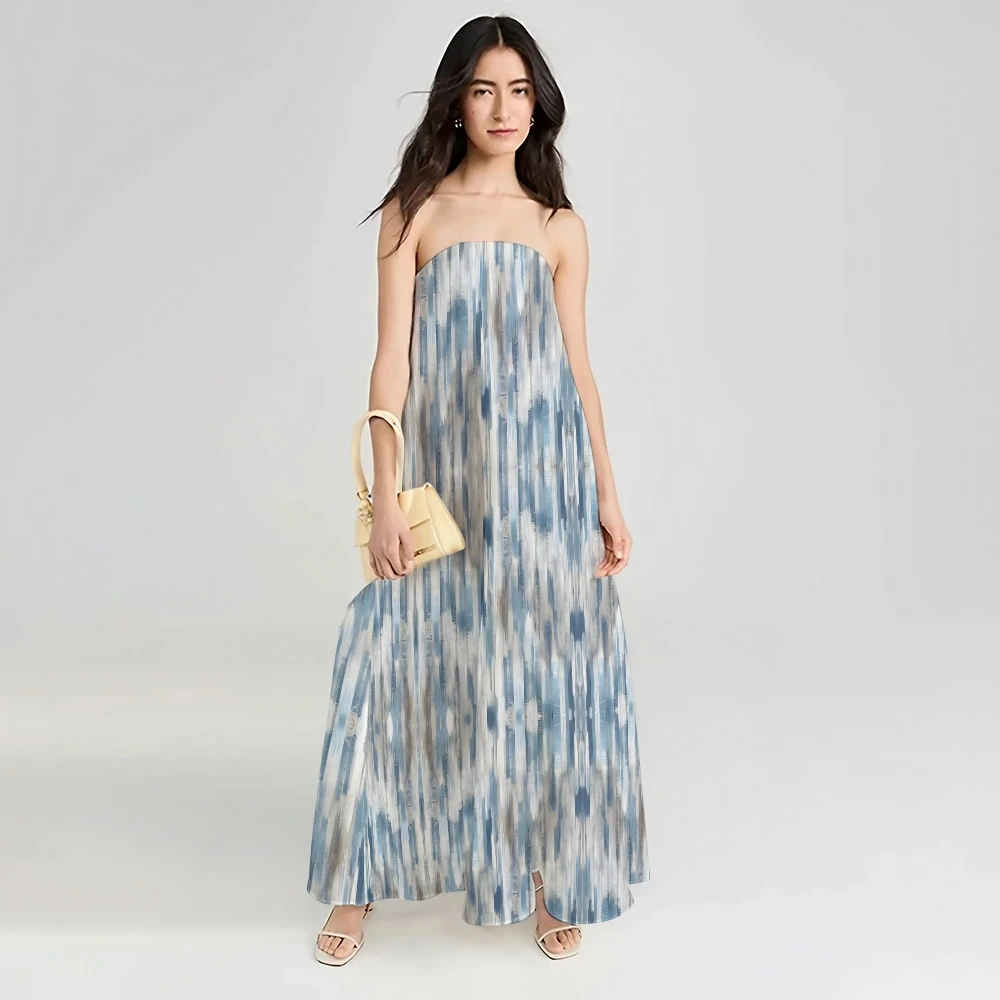 

New Style Design for Women Strapless dress off the shoulder tube dress women slim sexy long dress backless hot girl club wear