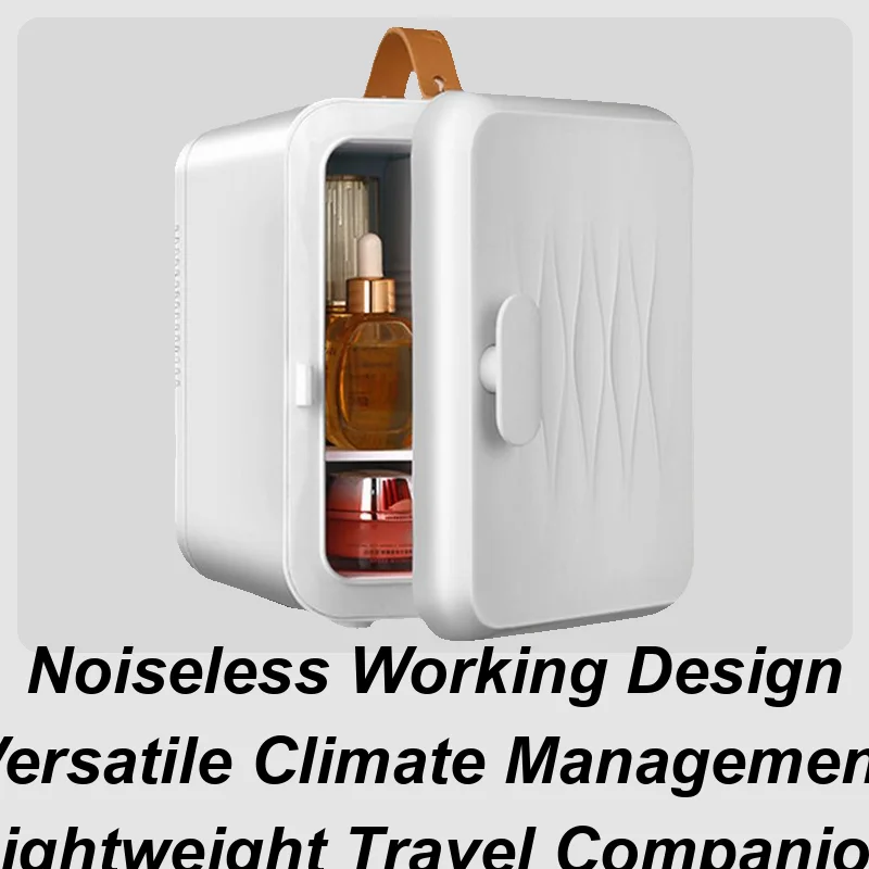 

Small Fridge For Bedroom 6L Bedroom Refrigerator Small Fridge Thermoelectric Portable Low Noise Cooler Warmer For Car Home