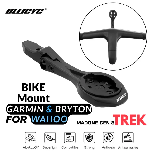 

BIKE Computer mount For Madone SLR GEN8 Integrated Handlebar Computer Mount support Gopro/GPS/Garmin/Bryton/Wahoo Aluminum Alloy
