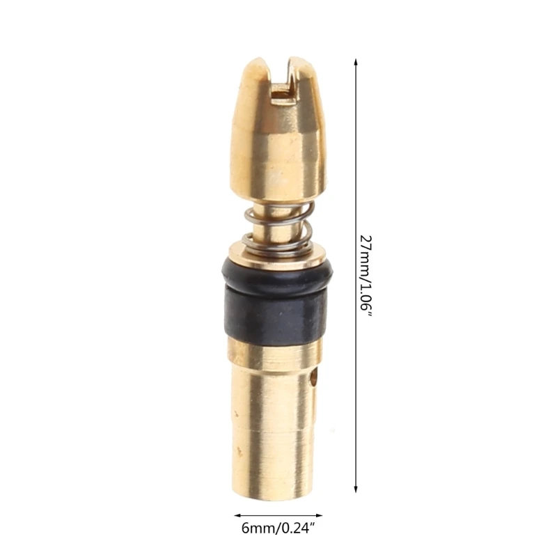 Testa del pistone a tre stadi testa in rame ad pressione 6mm parti riparazione ad pressione 30Mpa