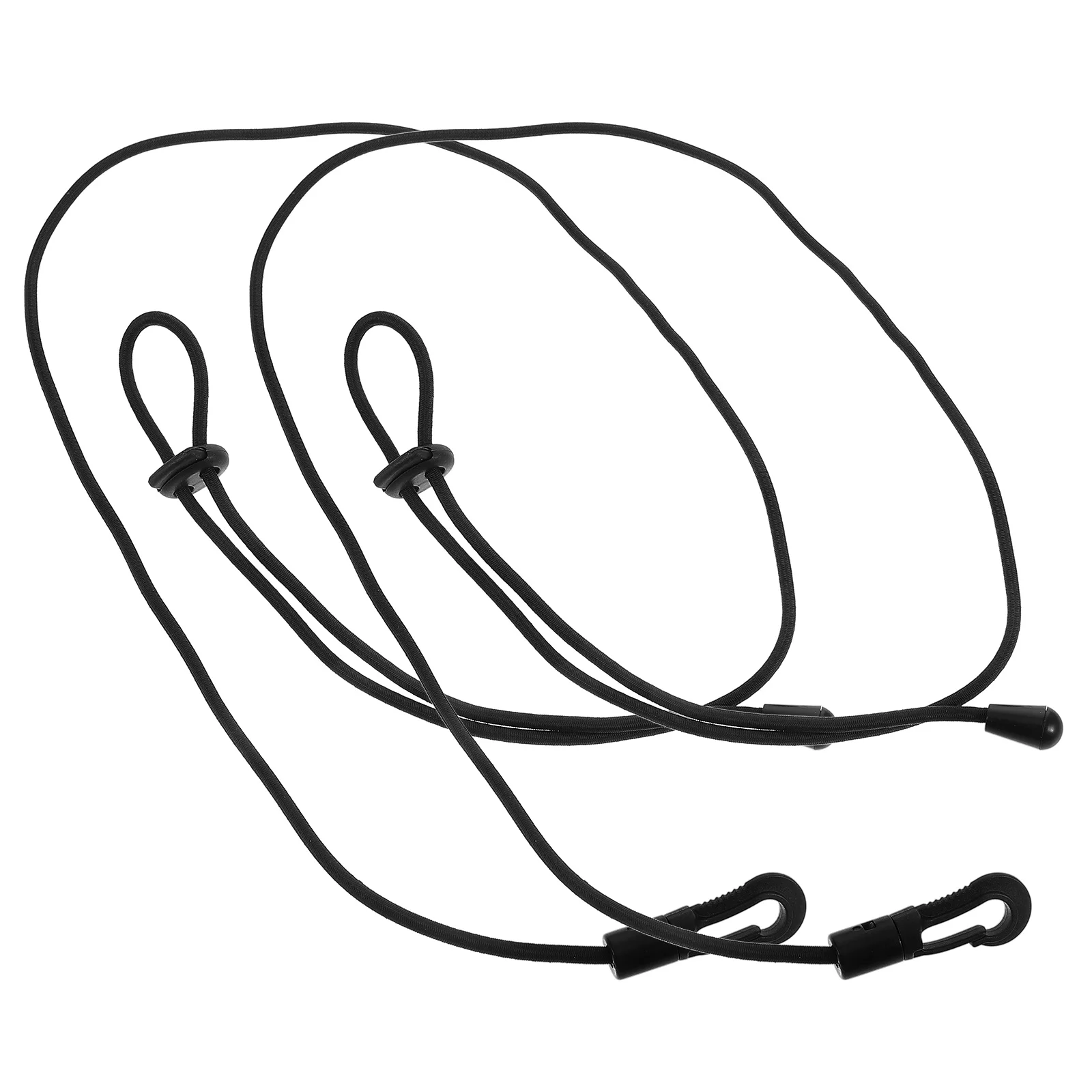 

2 Pcs Kayak Paddle Anti-lost Rope Elastic Bungee Fishing Rod Lanyard Safety Leash Board Carry Strap Durable Secure Design Water