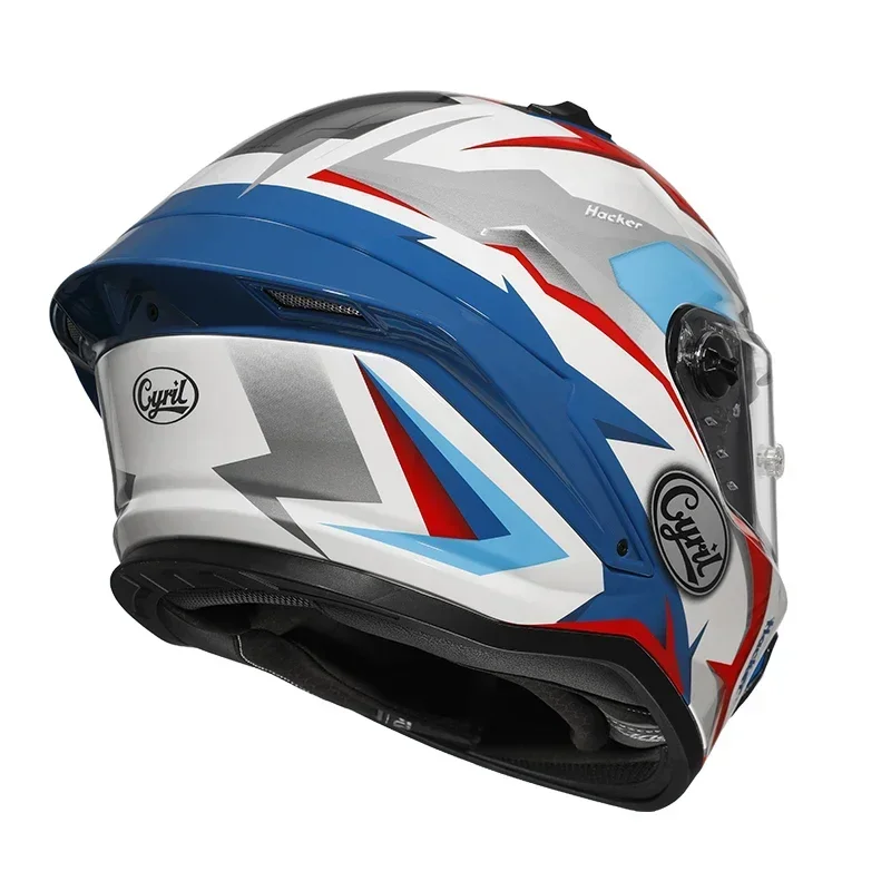 Cyril R1 Racing Helmet Motorcycle Racing Helmet Full Face DOT Certified Helmets Motorcycle For Adult Men Women with Tinted FF352