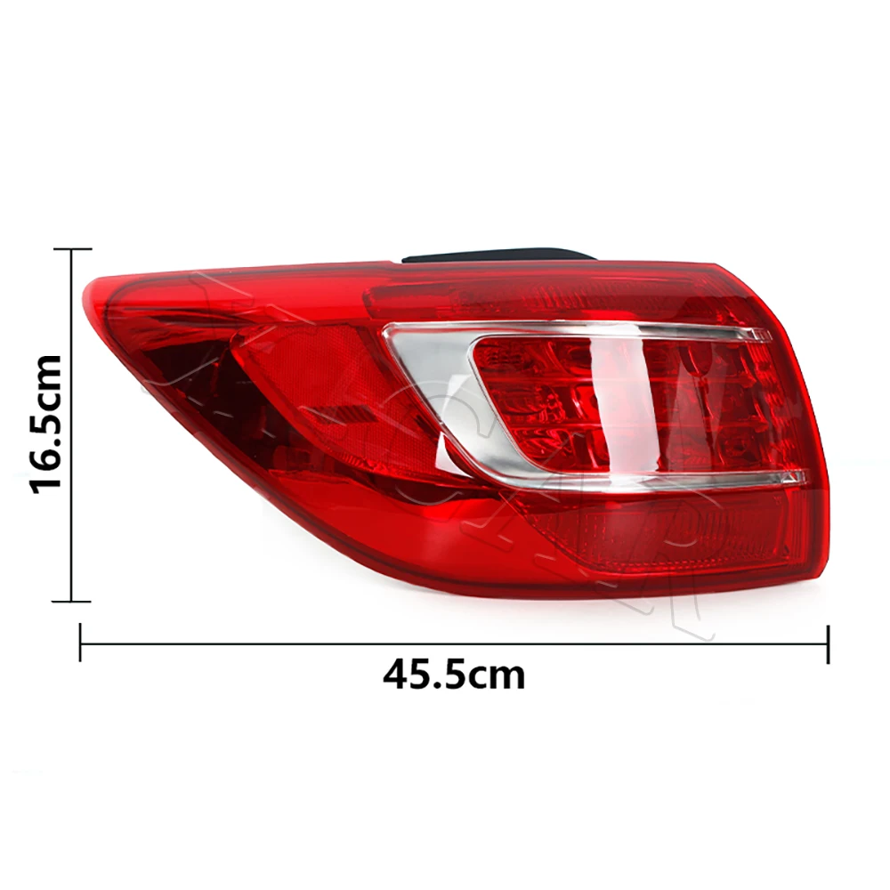 1PCS Outer Inner Rear Bumper  Left Right Tail Light Tail Lamp Rear Brake Stop Fog Light For KIA Sportage R 2011 2012 2013 2014